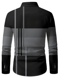 Duncan | Refined Long-Sleeve Shirt in Dark Grey