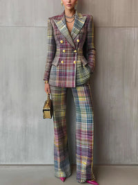 Alethea | Women's Two Piece Set with V Neckline and Tailored Waist