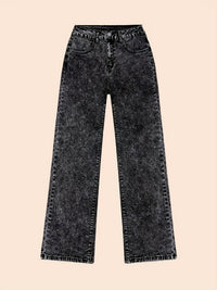 Annabel | Wide-Leg Straight Jeans