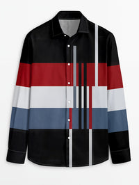 Duncan | Refined Long-Sleeve Shirt in Black