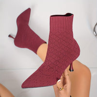 Odile | Women's Ankle Boots with Pointed Toe and Refined Heel