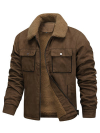 Cormac | Men's Winter Jacket with Fleece Lining and Full Zip