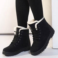 Colette | Women's Ankle Boots with Lace Up Front and Warm Lining