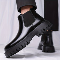Lawson | Men's Ankle Boots with Clean Lines and Sturdy Sole