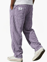 Monty | Vintage-Inspired Corduroy Trousers in Blue