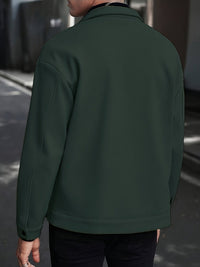 Roderick | Men's Jacket with Snap Button Front and Versatile Shape