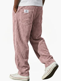 Monty | Vintage-Inspired Corduroy Trousers in Blue