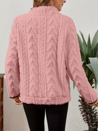 Edith | Women's Half Zip Pullover with Plush Texture and Soft Warmth