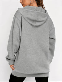 Agnes | Women's Longline Hooded Jacket with Full Zip and Soft Lining