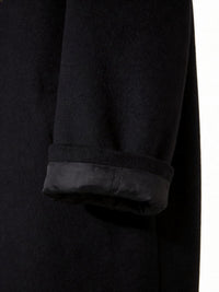 Giles | Men's Tailored Coat with Longline Shape and Clean Finish