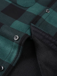Rowan | Men's Shirt Jacket with Hood and Check Pattern