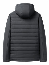 Gavin | Men's Hooded Coat with Full Inner Lining and Warm Feel