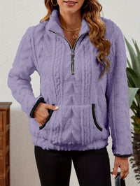 Edith | Women's Half Zip Pullover with Plush Texture and Soft Warmth