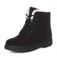 Colette | Women's Ankle Boots with Lace Up Front and Warm Lining