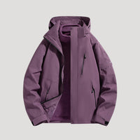 Sabine | Waterproof Hooded Outdoor Jacket in Black