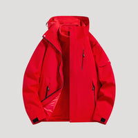 Sabine | Waterproof Hooded Outdoor Jacket in Black