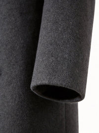 Giles | Men's Tailored Coat with Longline Shape and Clean Finish