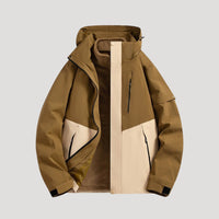 Sabine | Waterproof Hooded Outdoor Jacket in Black