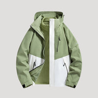Sabine | Waterproof Hooded Outdoor Jacket in Black