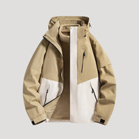 Sabine | Waterproof Hooded Outdoor Jacket in Black