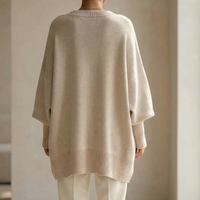 Marigold | Women's Oversized Knit Jumper with Balloon Sleeves