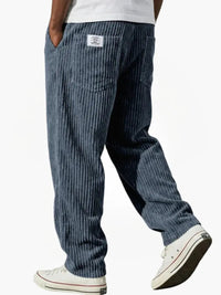 Monty | Vintage-Inspired Corduroy Trousers in Grey