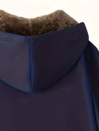 Fern | Women's Longline Hooded Jacket with Relaxed Shape and Warm Lining