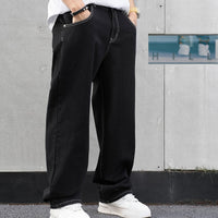 Russell | Relaxed-Fit Straight Trousers in Black