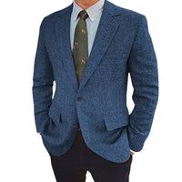Geoffrey | Men's Single Breasted Jacket with Two Button Front