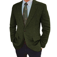 Geoffrey | Men's Single Breasted Jacket with Two Button Front
