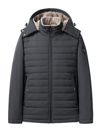 Gavin | Men's Hooded Coat with Full Inner Lining and Warm Feel