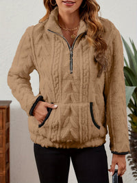 Edith | Women's Half Zip Pullover with Plush Texture and Soft Warmth