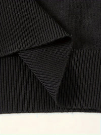 Douglas | Men's Quarter Zip Jumper with Polo Collar and Ribbed Finish