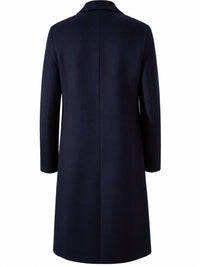 Giles | Men's Tailored Coat with Longline Shape and Clean Finish