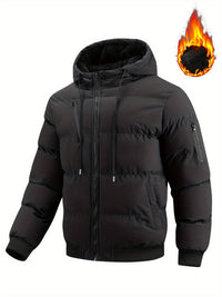 Fergus | Men's Hooded Quilted Jacket with Insulated Lining