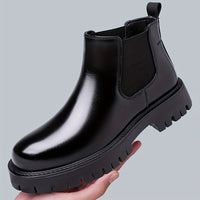 Lawson | Men's Ankle Boots with Clean Lines and Sturdy Sole