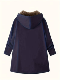 Fern | Women's Longline Hooded Jacket with Relaxed Shape and Warm Lining