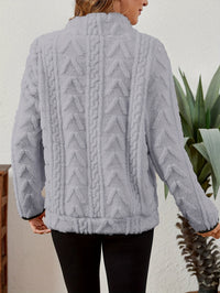 Edith | Women's Half Zip Pullover with Plush Texture and Soft Warmth
