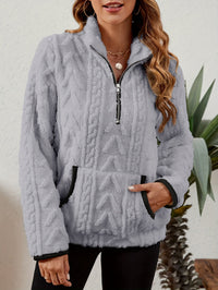 Edith | Women's Half Zip Pullover with Plush Texture and Soft Warmth