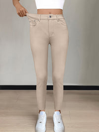 Emmeline | High-Waisted Skinny Jeans in Blue