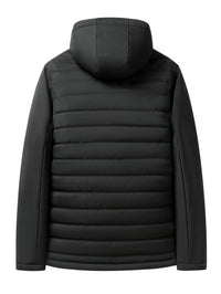 Gavin | Men's Hooded Coat with Full Inner Lining and Warm Feel