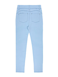 Emmeline | High-Waisted Skinny Jeans in Dark Brown