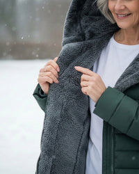 Rosalyn | Women's Padded Coat with Hood and Quilted Design