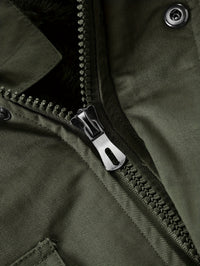 Kingsley | Men's Utility Jacket with Hood and Plush Lining