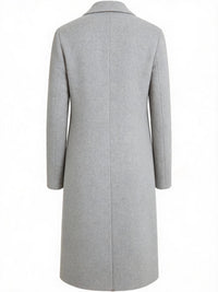 Giles | Men's Tailored Coat with Longline Shape and Clean Finish