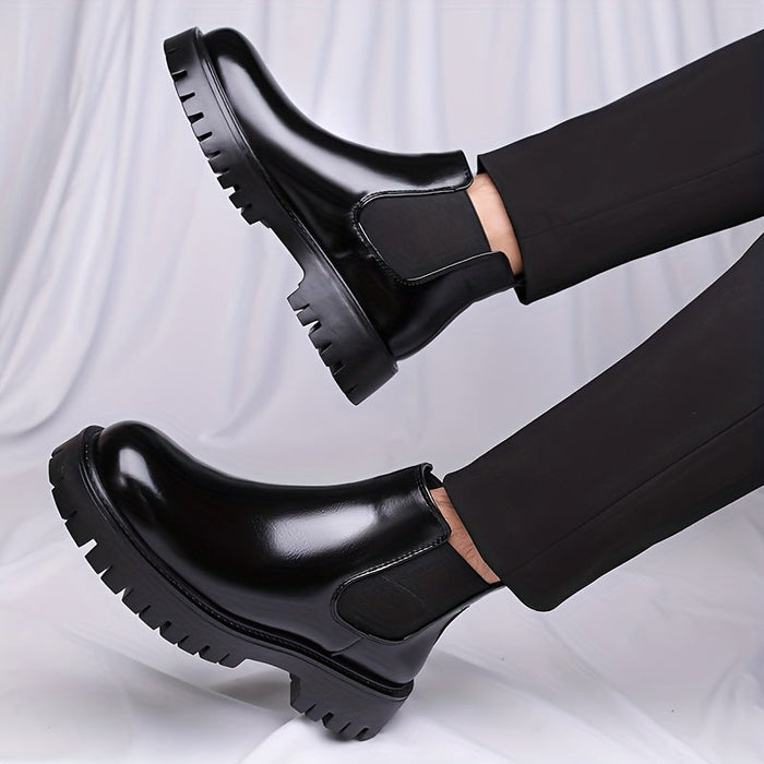 Lawson | Men's Ankle Boots with Clean Lines and Sturdy Sole