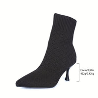 Odile | Women's Ankle Boots with Pointed Toe and Refined Heel