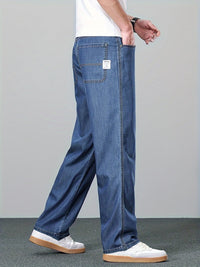 Alfred | Relaxed Straight-Leg Jeans in Blue