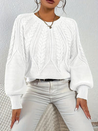 Ophelia | Relaxed Cable-Knit Sweater