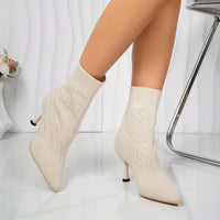 Odile | Women's Ankle Boots with Pointed Toe and Refined Heel